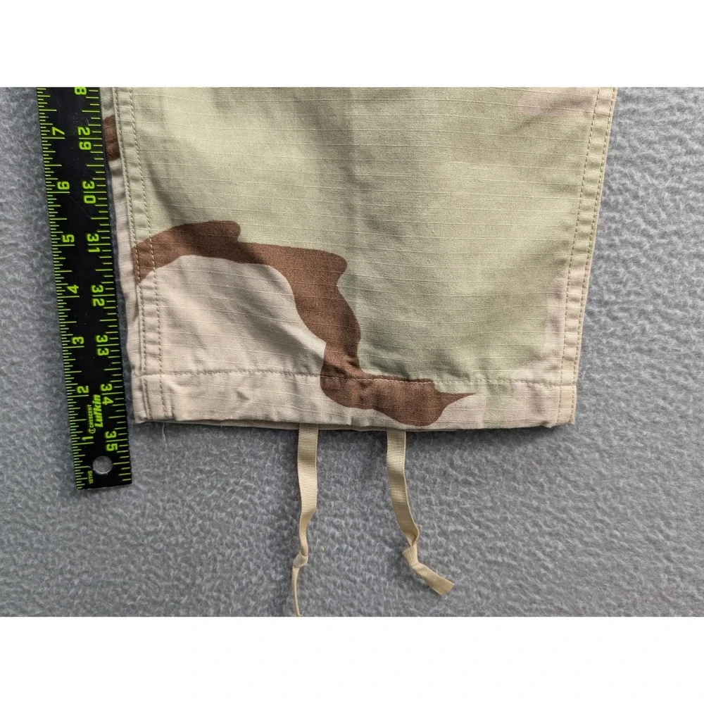 US Military Desert Camo Cargo Pants BDU Ripstop Size XL Long Adjustable Waist